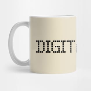 Digital Heart Modern IT Robotics Geeky Mug